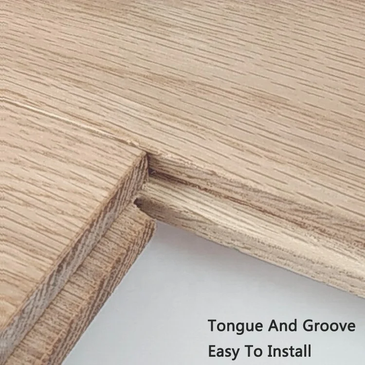 Original Color Oak Wood Hardwood Solid Flooring