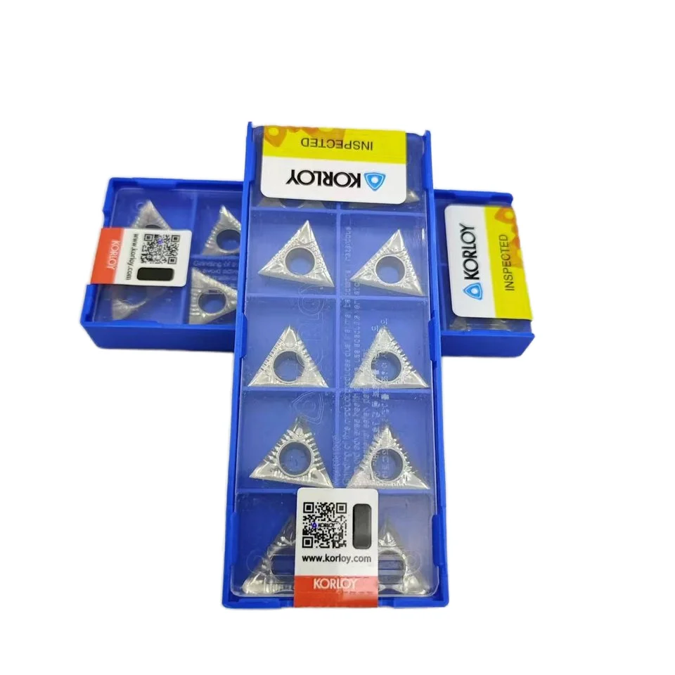 Korloys 100% Original Korean CNC Lathe Insert TCGT110204-AK H01 Series Full Series Turning Tools for Aluminum Copper Special
