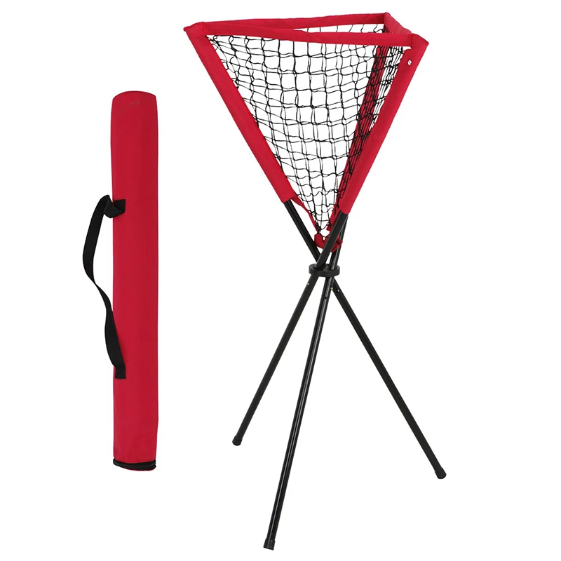 Wholesale high quality red and black baseball batting caddy with cheap price