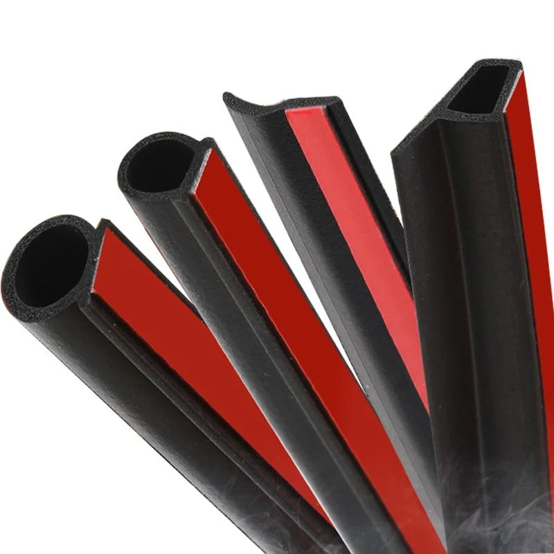 P Z D B Type Car Door Seal weatherstripping Door Rubber Seal Strip Car Sound Insulation 4 Meters Rubber Sealing For Car Rubber (1600361783034)