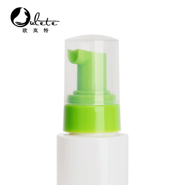 Empty Plastic Foam Pump Bottle 30ml 50ml 60ml 100ml 150ml 200ml Clear White Blue Pet Facial Cleanser Mousse Foam Pump Bottle