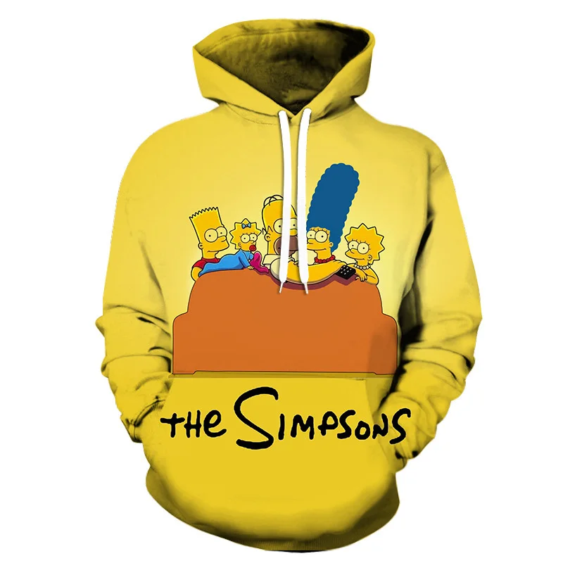 digital printing simpsons hoodie anime hoodies men cheap wholesale hoodies sudaderas de los simpson