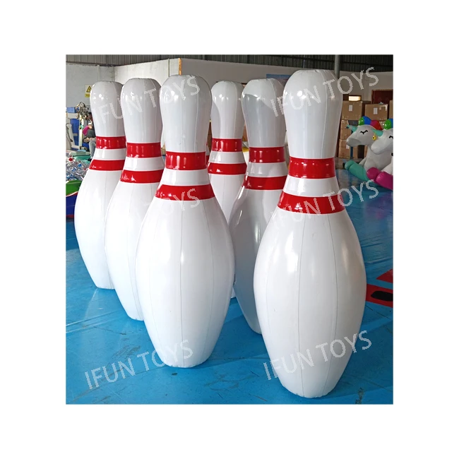 Outdoor Sport Equipment Inflatable Bowling Pin Inflatable Human Bowling Ball with Zorb Ball Game for Kids and Adults