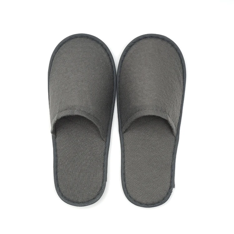 Hotel Supplies Star Hotel Disposable Slippers Customized Logo Nap Cloth Hotel Slippers For Men Women