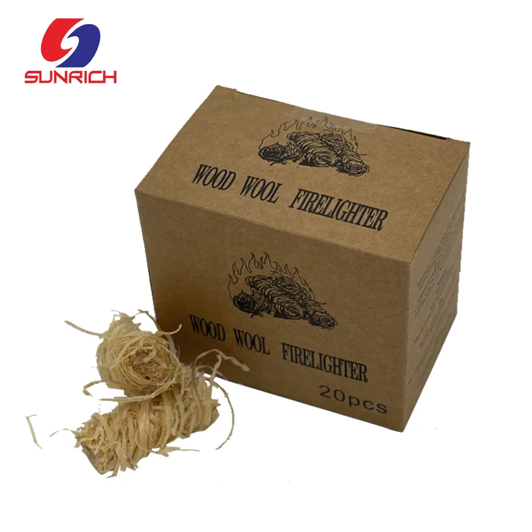 Natural Eco Firelighter for BBQ Lighting Fires Camping Barbecue firelighter