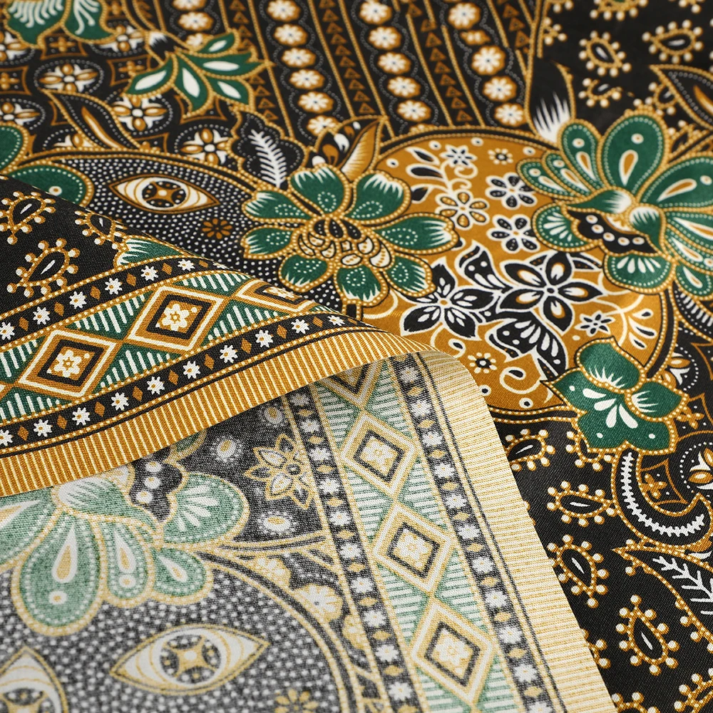 Hotsale 100% polyester print woven fabric Southeast Asia sarong pareo