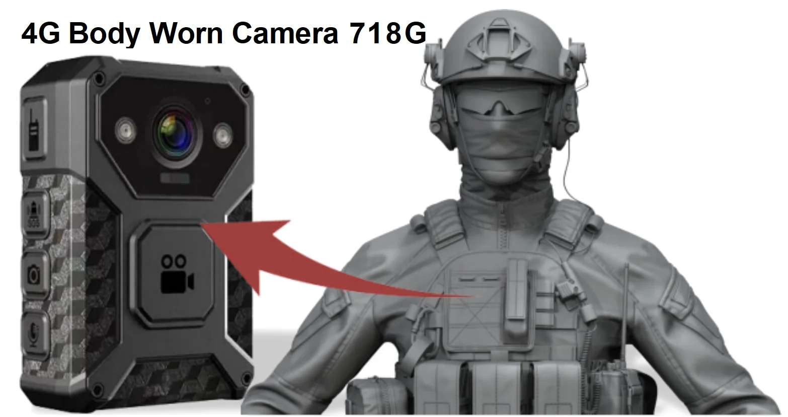 4G PTT  Push to Talk security Body Camera Law enforcement Video Recorder Camera Recording DVR
