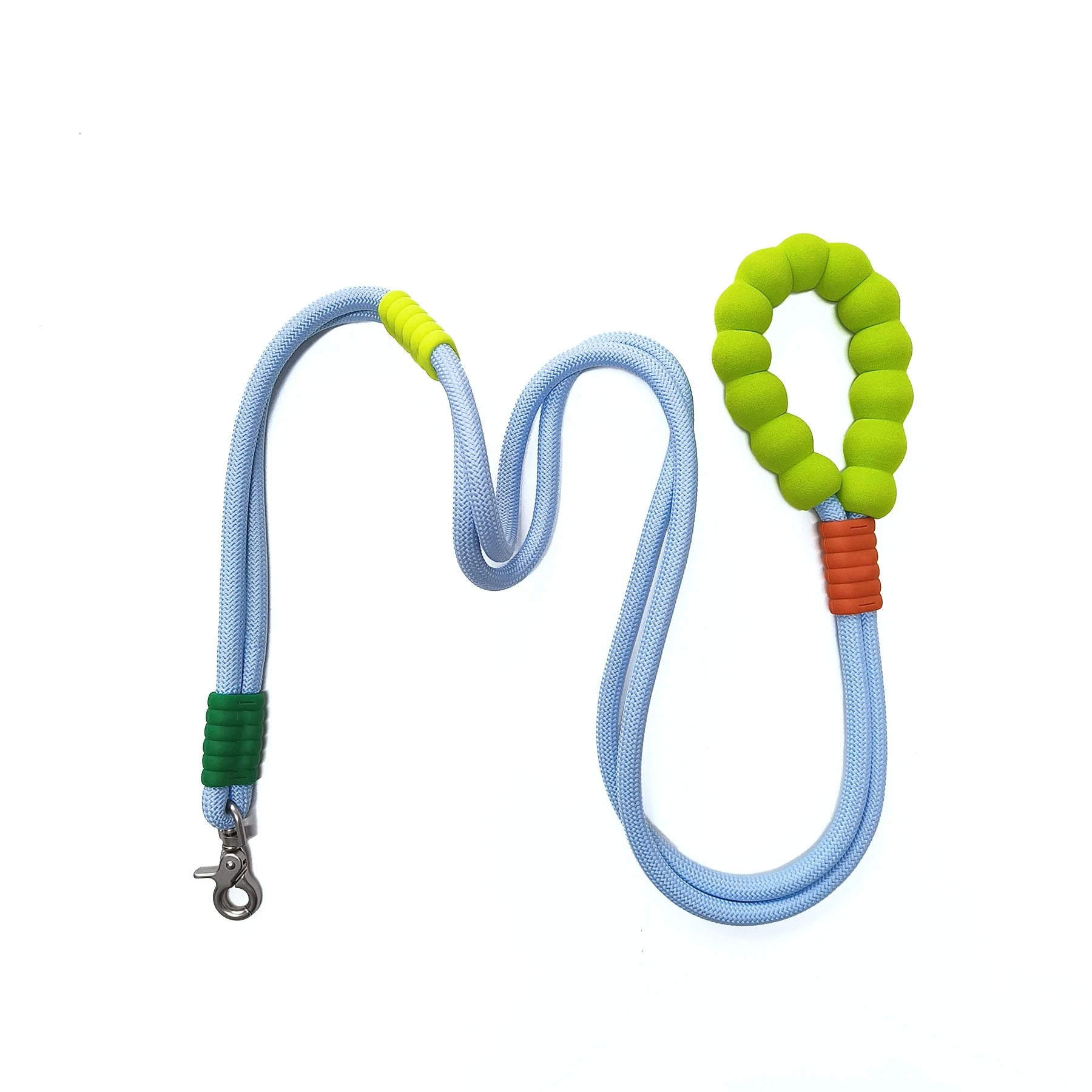 Custom 2023 New Design Luxury Hands-free Dog Rope Leash Adjustable Length Polyester Lead for Small Large Medium Dogs