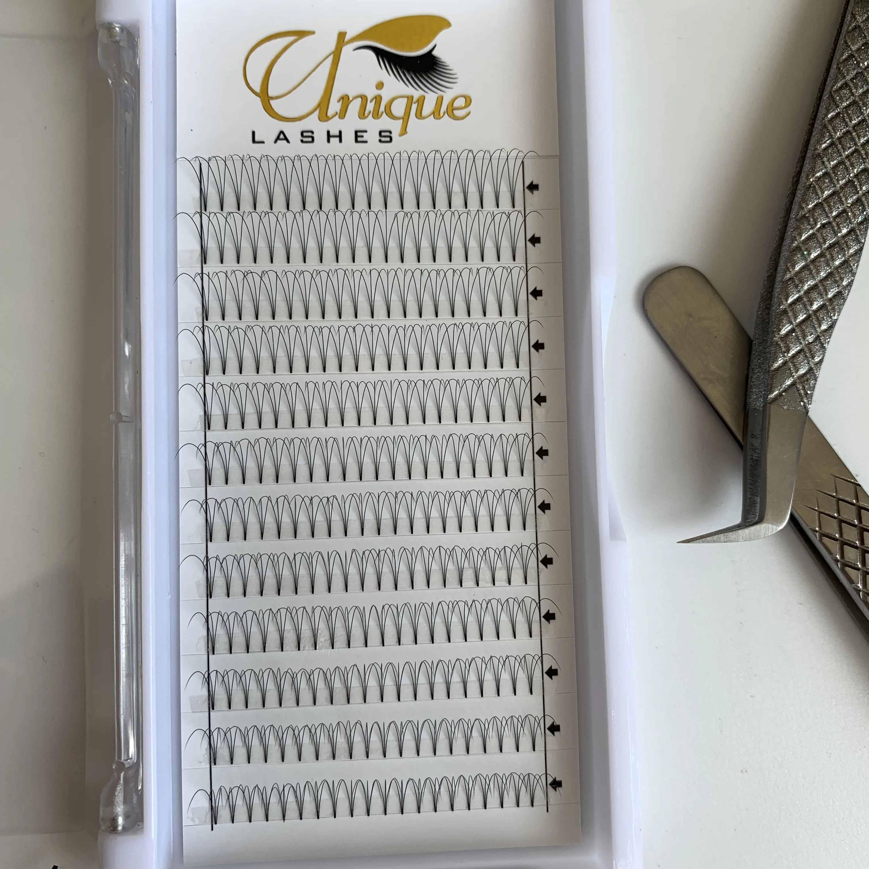 Private Extensions Volume Premade Fans Single Bulk Buying Natural Wispy Short Stem Eyelashes Lashes