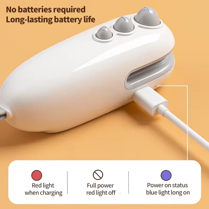 2024 Good Seller Kitchen Snack Sealing Machine Mini Portable Sealing Machine Household Plastic Food  Sealing Machine