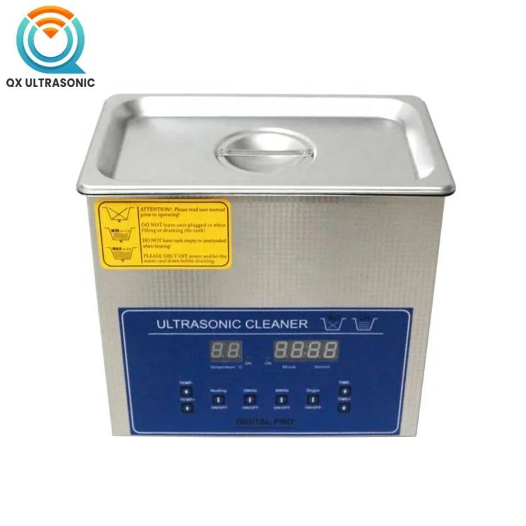 Двойная Частота 28 кГц 40 кГц 3 л нержавеющая сталь цифровой водяной струйный ультразвуковой очиститель