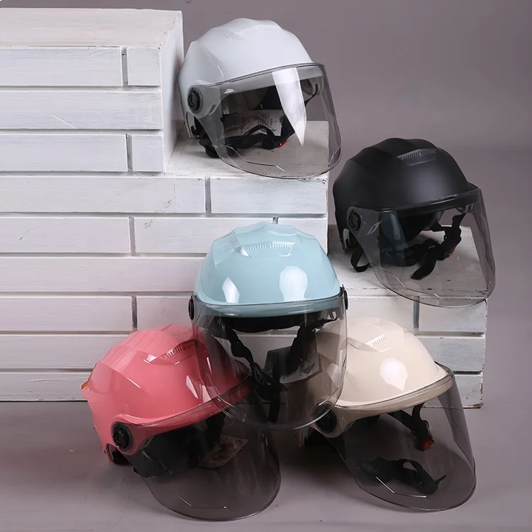 Manufactory Full face Helmet Electric Vehicle Full-seasons General Safety Car Motorcycle Riding Helmets