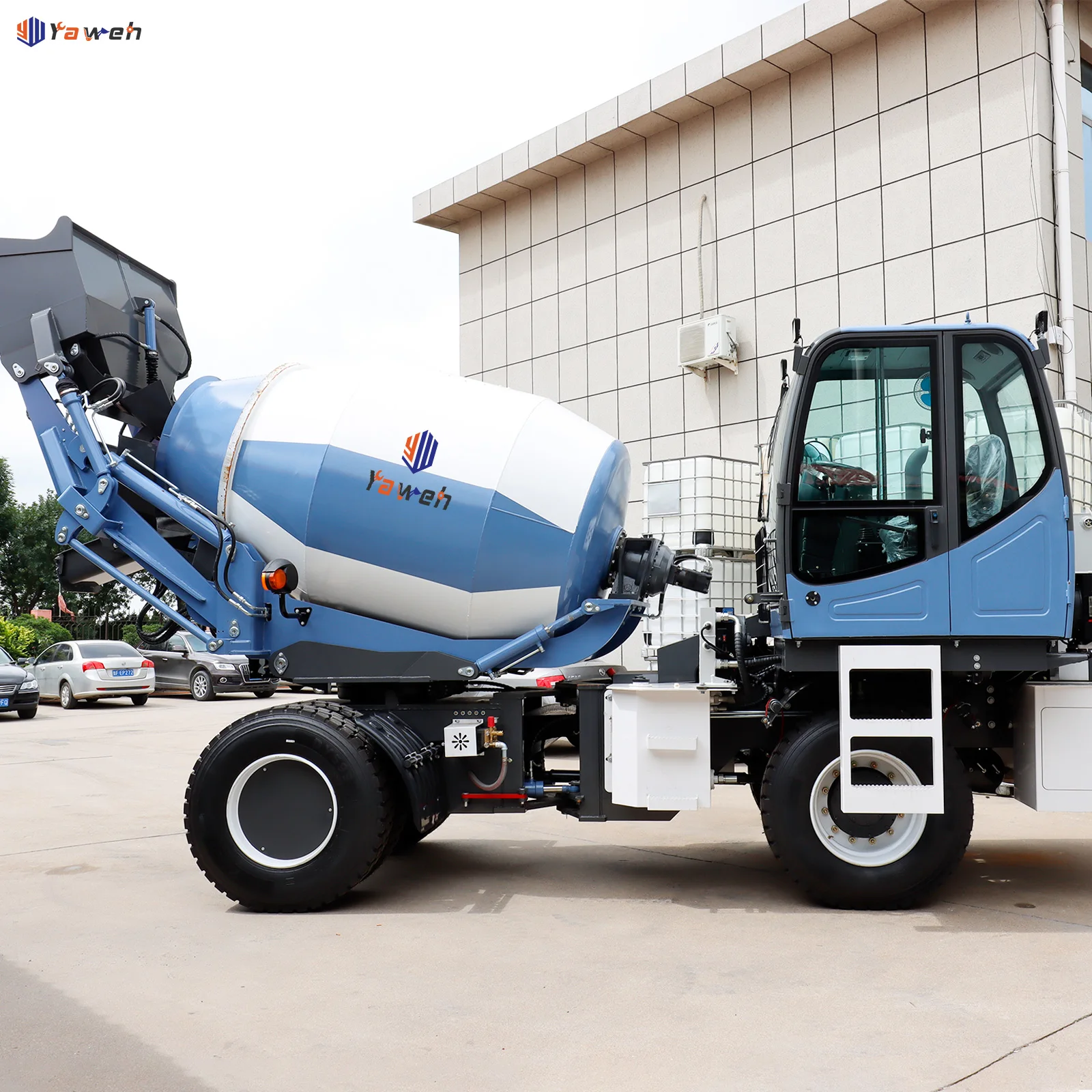Mobile mobile bender for 3m3 self feeding self loading ready mix concrete mixer truck for sale spare parts sldm3500 daswel