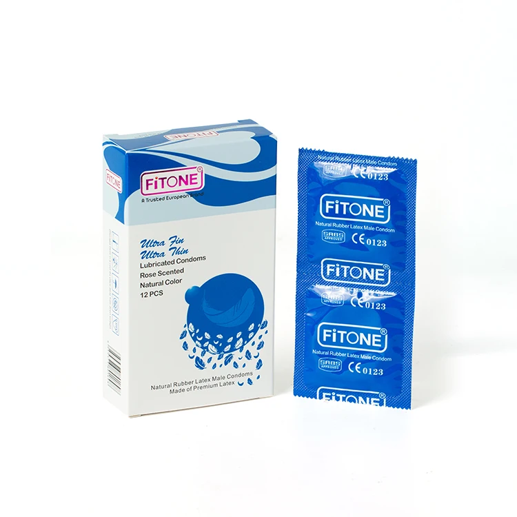Condom Supplier FITONE 12 Pieces/Pack Multiple Flavour Sex Condom For Male