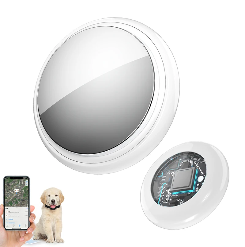 Anti lost Find My Cat Dog Smart Locator Tag Real-time Tracking Device Mini Pet GPS Tracker for Apple