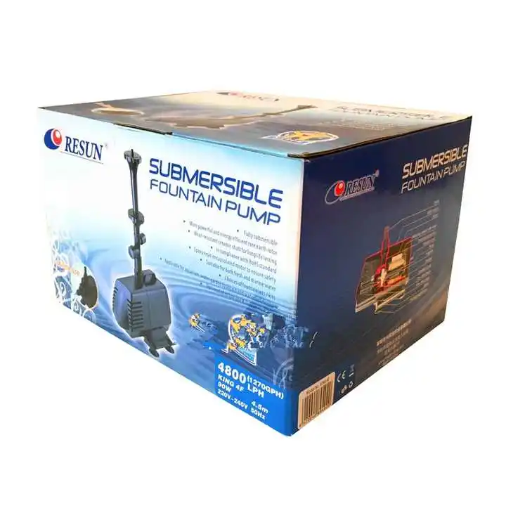 RESUN KING-1F/2F/3F/4F/5F/6F water pump for hydroponic submersible backyard fountain pump low noise