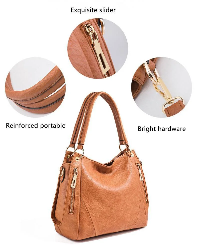 Wholesale Price Shoulder Bags Ladies Luxury Leather Hand Bag-wholesale Handbag China