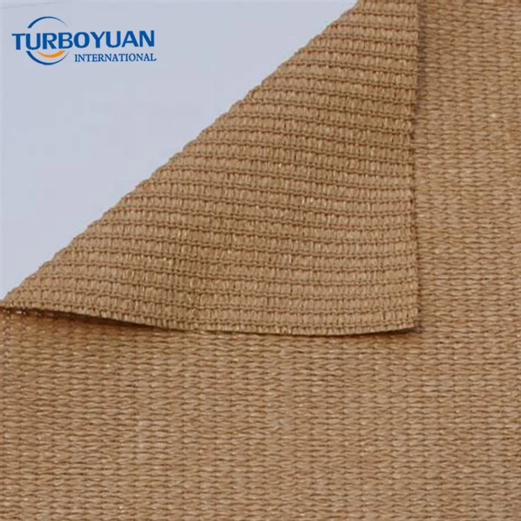 brown shade cloth material for car / HDPE sun shade sail for boat