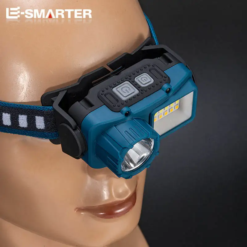 Headlight Waterproof Torch Camping Fishing Hunting 18650 Usb Rechargeable Cob Headlamp