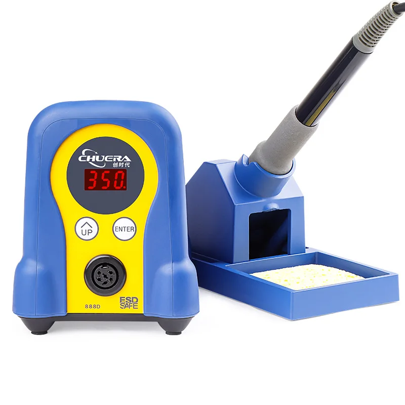 Chuera 888D 70W High Frequency Industrial Precision Professional Soldering Iron Station