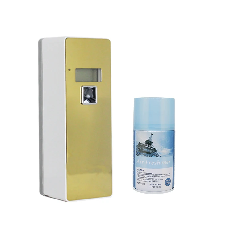 Bathroom wall mounted battery operated perfume fragrance spray Air Freshener with Remote control