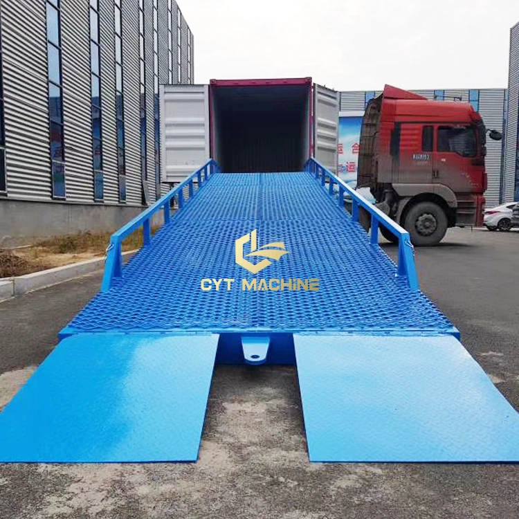 
Movable Adjustable 12Tons Hydraulic Truck Loading Dock Ramp Container Loading Platform 