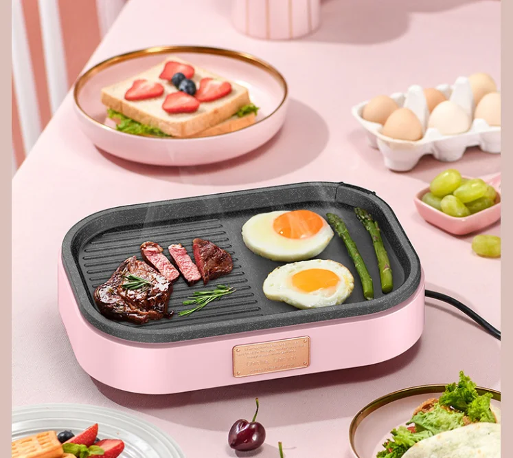 Electric steak frying pan special medical stone pan non-stick frying mini electric omelette roast machine