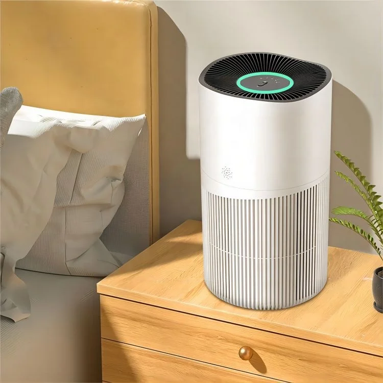OEM ODM Smart Air Purifier for Home Bedroom with H13 Air Filter for Quiet Air Cleaner