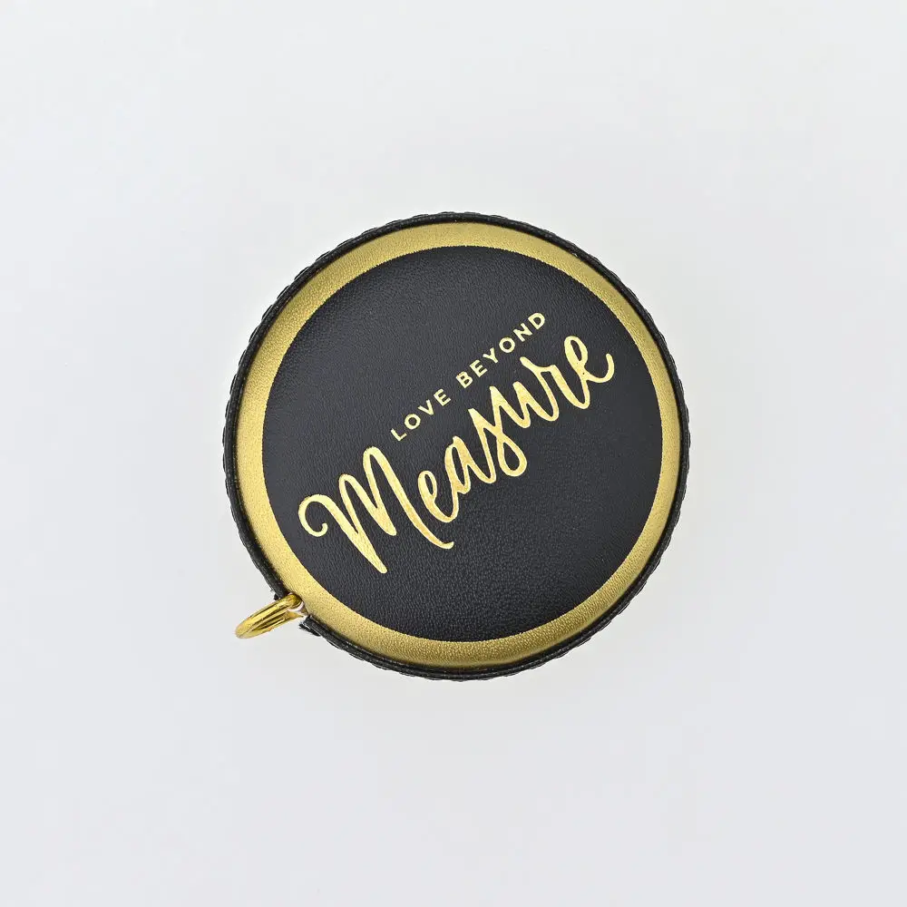 Китайский производитель кожаная круглая портативная Фирменная рулетка 1 5 м с логотипом на заказ