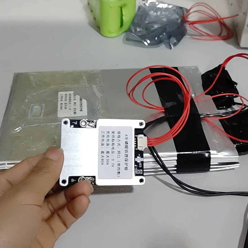 2S 3S 4S Li-ion 3.7V Lifepo4 3.2V 18650 Lithium Battery Protection Board Balance 15A 20A 50A 80A 160A BMS drill lamp motor start