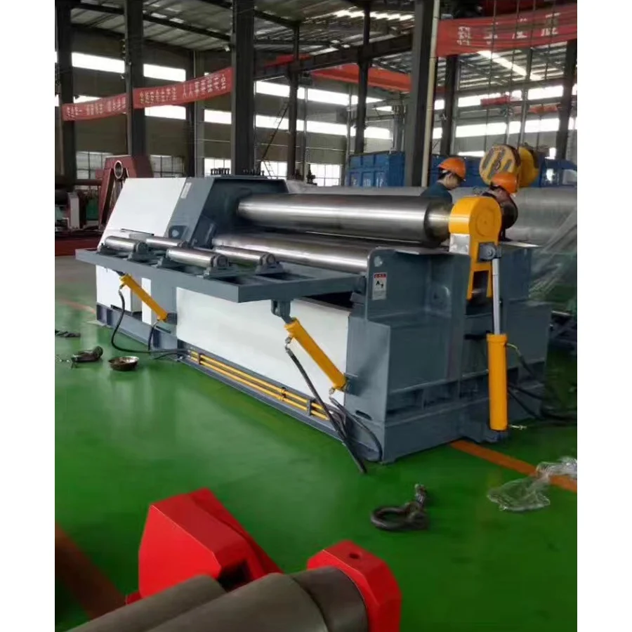 
2021 hot sale 3 Rollers Hydraulic Rolling Machine With Automatic Pre-bending automatic joint roller machine 