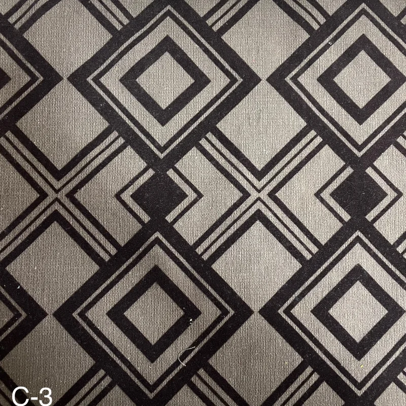 2023 Customized Home Textile 100% Polyester Diamond Checker Pattern Retro And Breathable Sofa Fabric