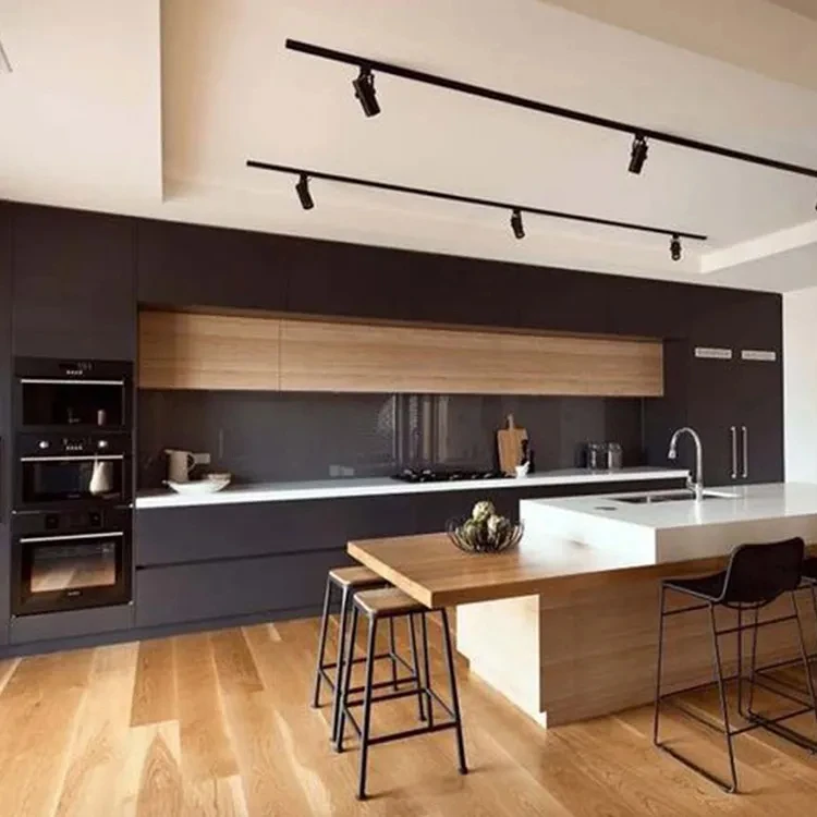 Wholesale Modern Kitchen Design Ready Made Cheap Kitchen Cabinets in China Wooden Case Environmental Friendly Kitchen Organizers