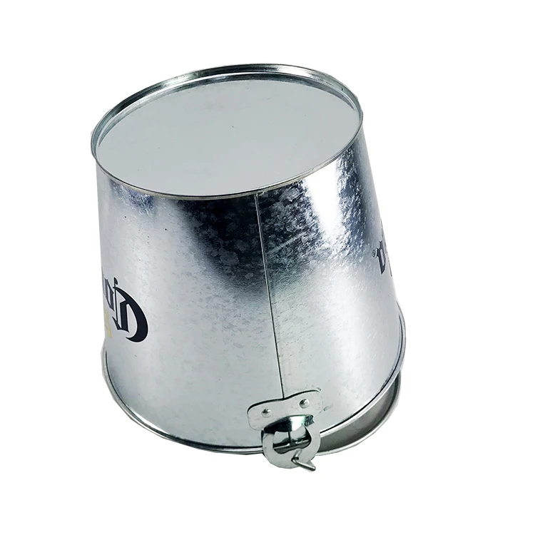  Round 5L /8L Target Challenge Bar Tool Beer Wine Champagne Galvanized Iron Metal Ice Buckets Coolers Tin Pail With Bottle