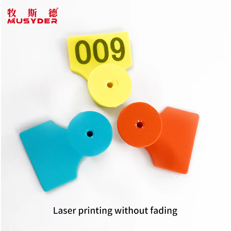 Pig Ear Tag Custom Laser Livestock Eartag Different Types TPU for Goat Cow Sheep Animal Hot Product 2019 PLC 0.01 100 Pieces/bag