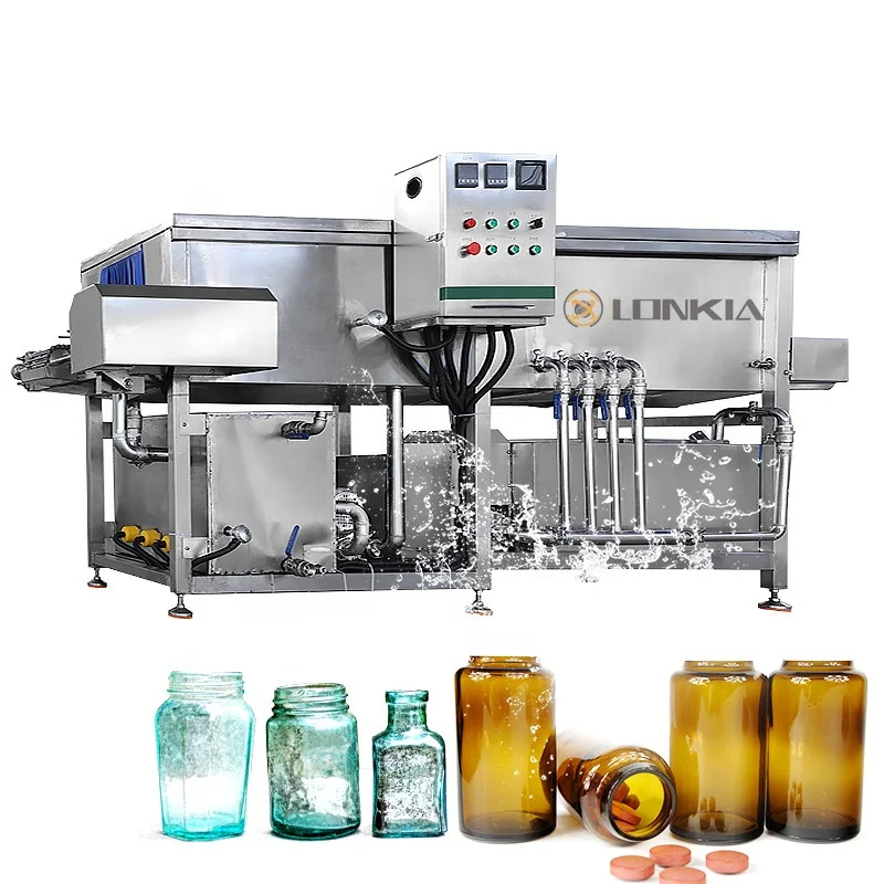 Canned Fish Box Washing Machine Glass Bottle Washing Drying Machine Manufacturer