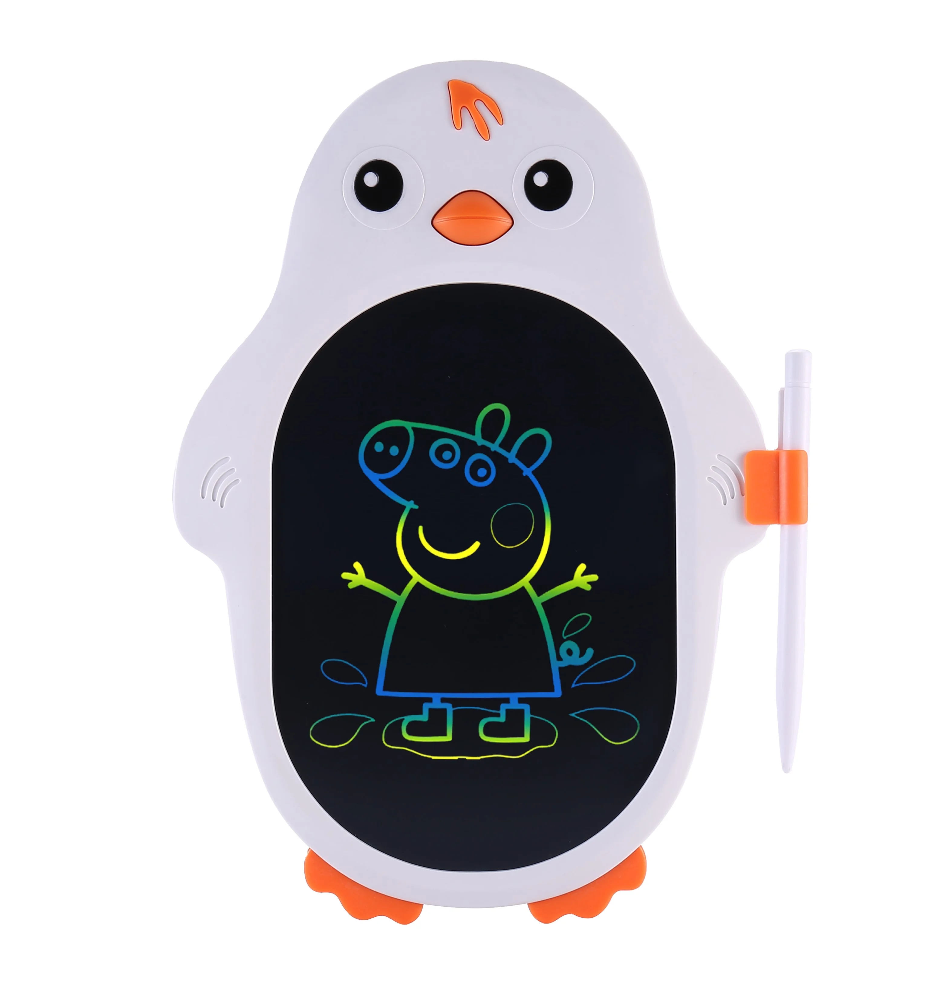 Factory direct wholesale penguin e writing board kids writing tablet LCD tracing board for children