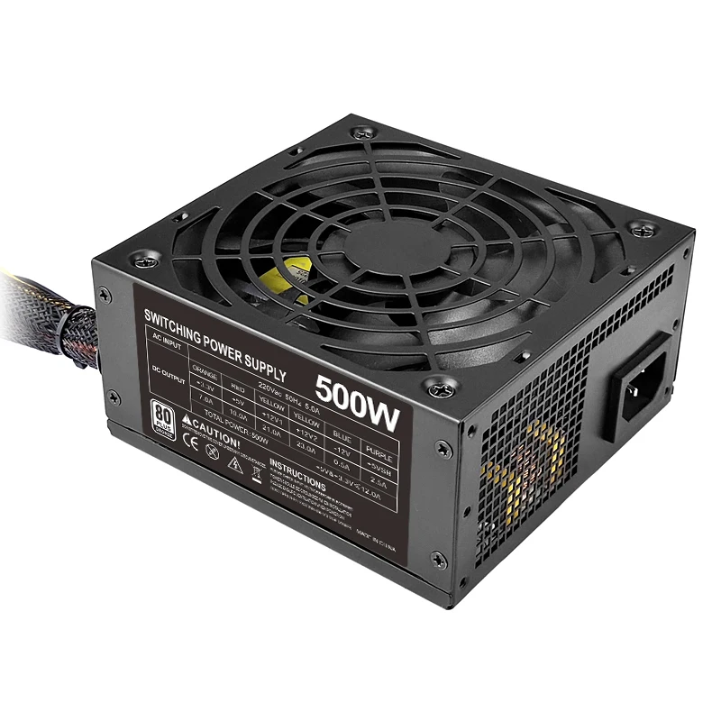 Computer Switching Power Supply 500W High Quality Atx Psu ROHS 80plus Desktop PC Power Supply