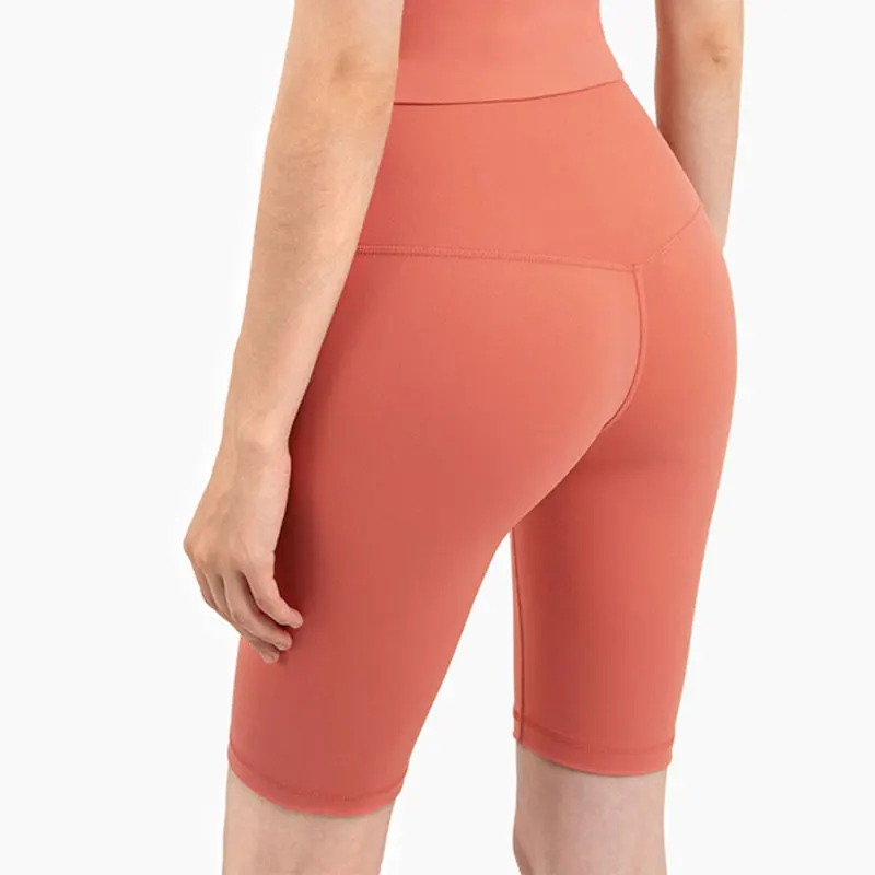 Женские штаны для бега с логотипом под заказ, фитнеса, йоги, нейлоновые компрессионные велосипедные шорты, бесшовная Спортивная одежда для тренажерного зала, леггинсы для женщин