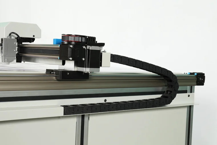 pvc cardboard flat digital die cutting machine