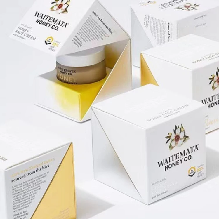 custom  special shape design eco friendly paper  candle packaging boxes luxury gift box for candles