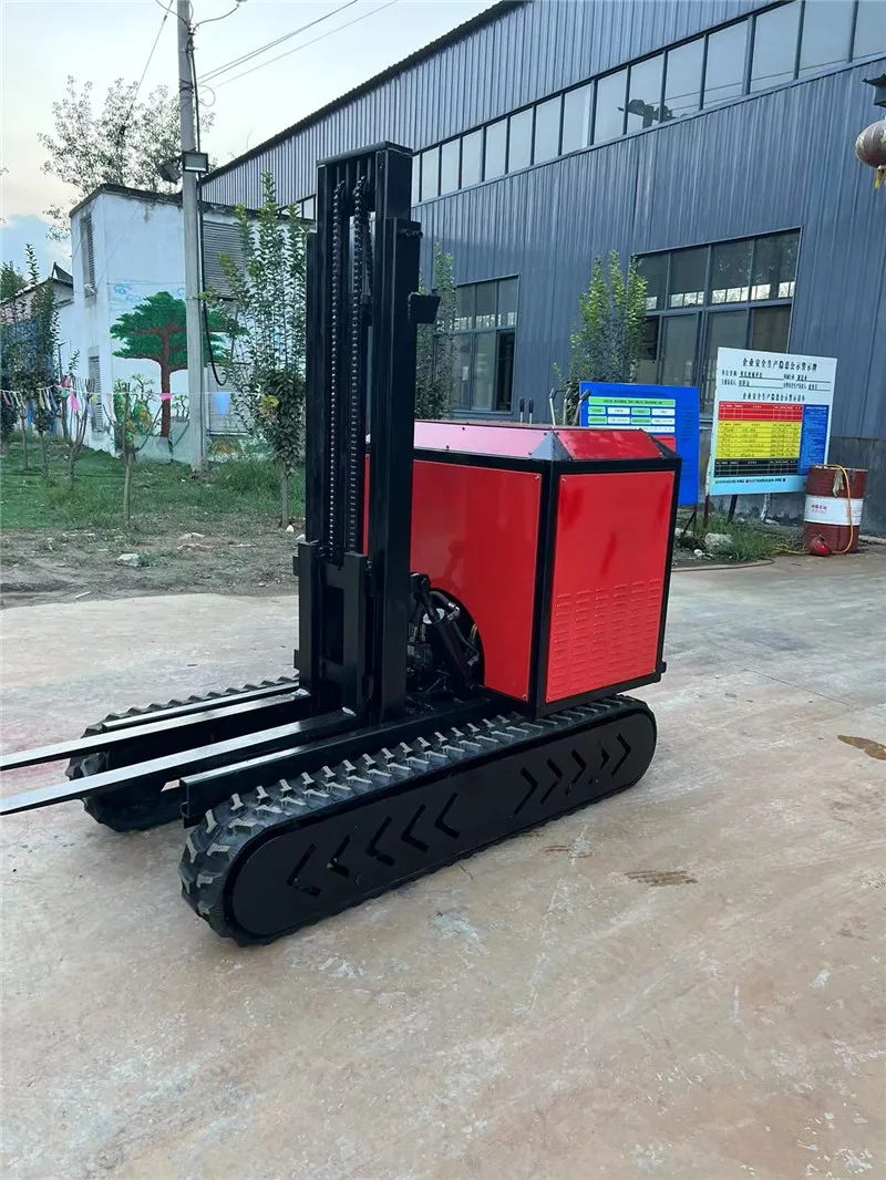 China Manufacturer Factory Price1t Electric Hydraulic Forklift Truck 1t Electric Hydraulic Crawler Truck