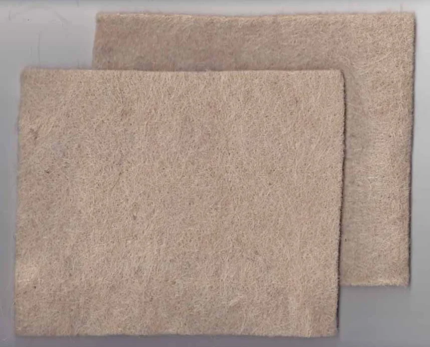 High quality 100% Degradable natural hemp jute  felt nonwoven needle punched jute hemp for africultural use