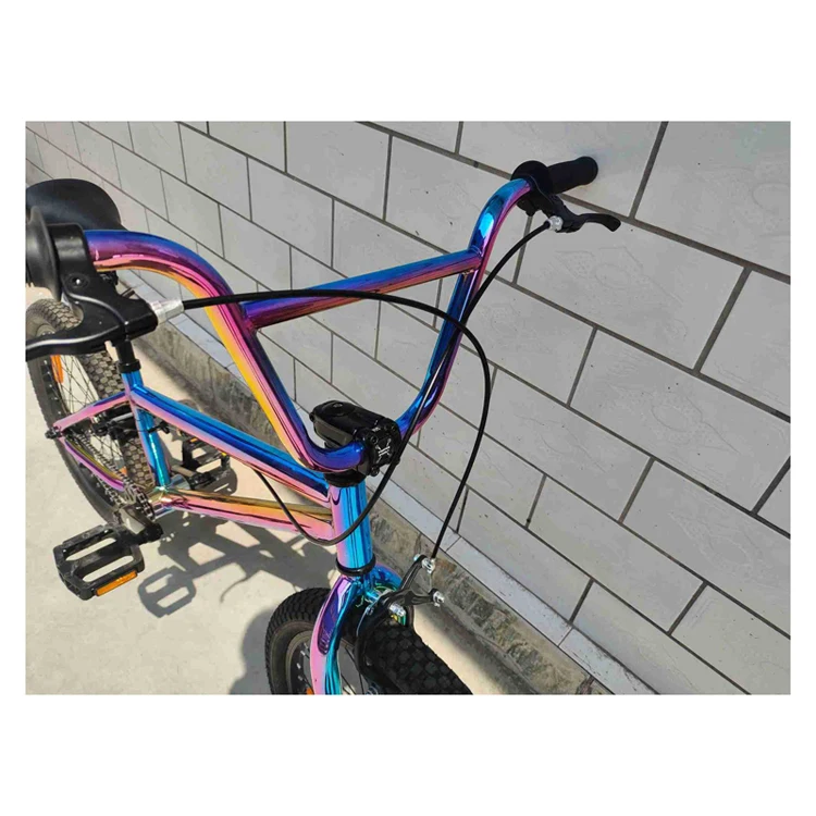 Original design oilslick bmx  freestyle bicycle