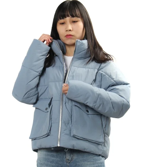 
Low Price Ladies Padded Quilted Jacket In Stock Women Winter Best Seller Clothing 