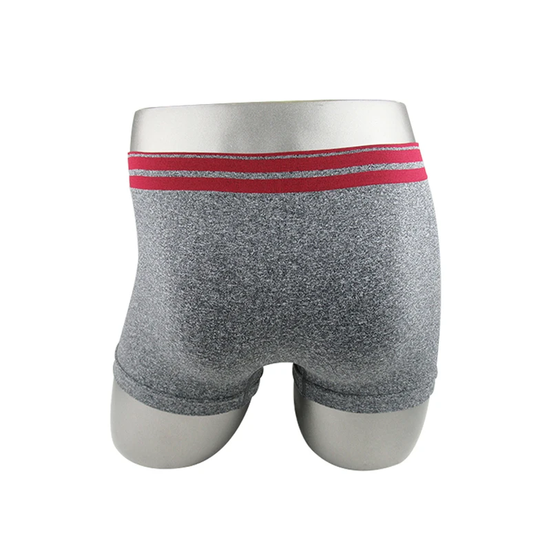 OEM ODM Service Classic Style Mid Rise Comfortable Breathable Mens Underwear Short Seamless Boxer Briefs With High Quality