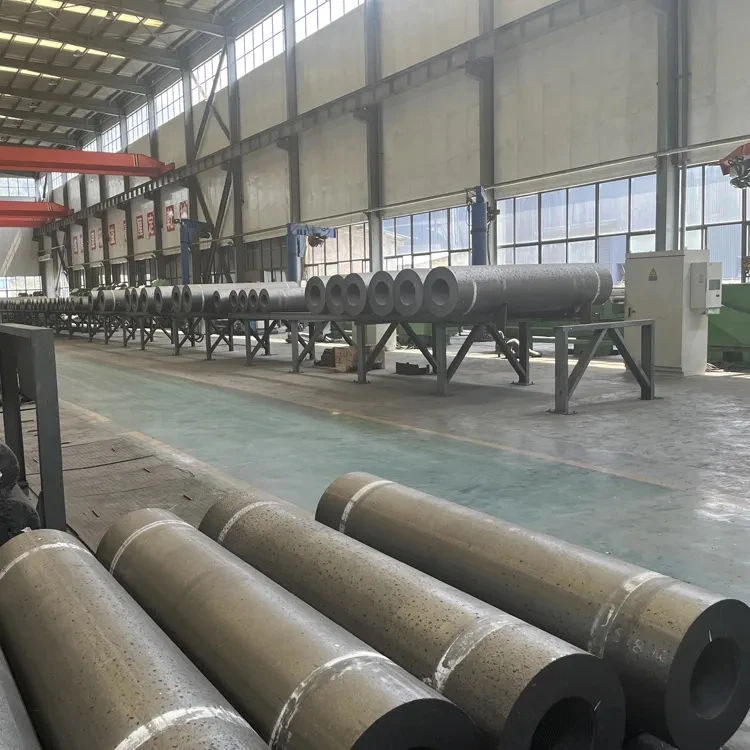Wholesale RP HP UHP grade 500mm graphite electrode Low Resistivity High Volume Density Ultra High Power for EAF Graphite Making