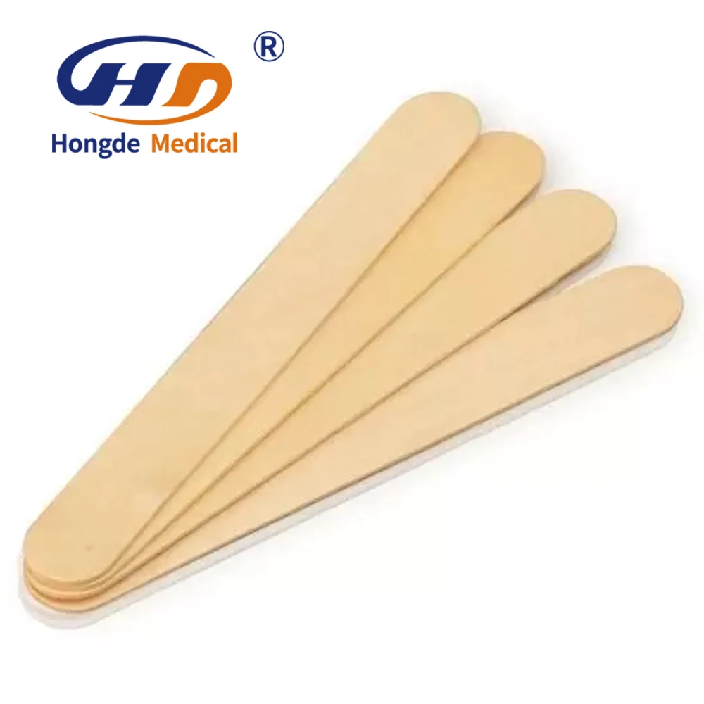 Factory Price Disposable Wood Depressors For Medical Dental Use Sterile Tongue Depressor
