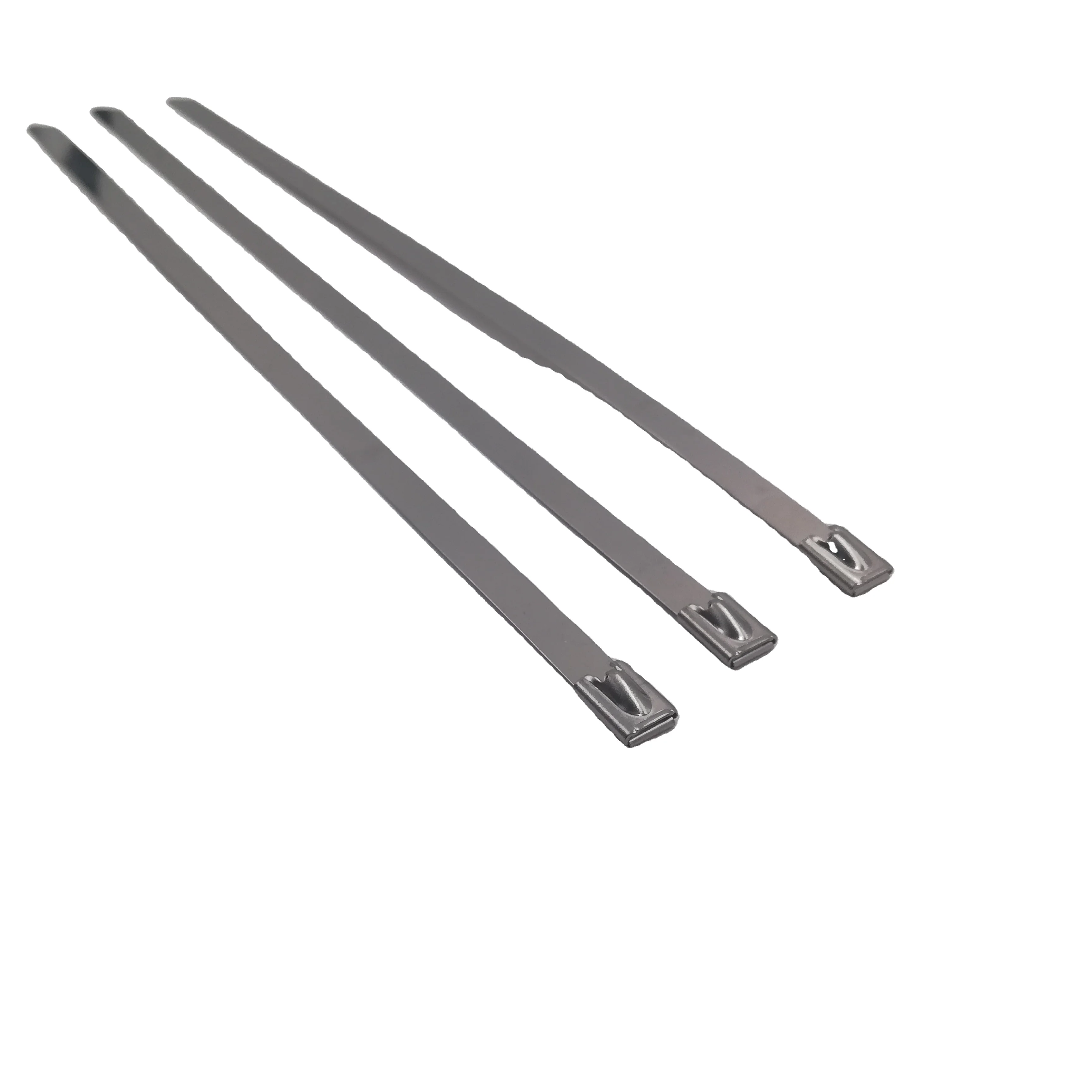 304 Stainless Steel Self-lock Cable Tie Adjustable Stainless Steel Cable Tie Steel Zip Tie