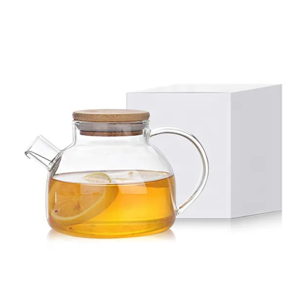 Wholesale Borosilicate 500ml 80ml Cheap Teapot Tea Coffee Sugar Set European Tea Set with filter